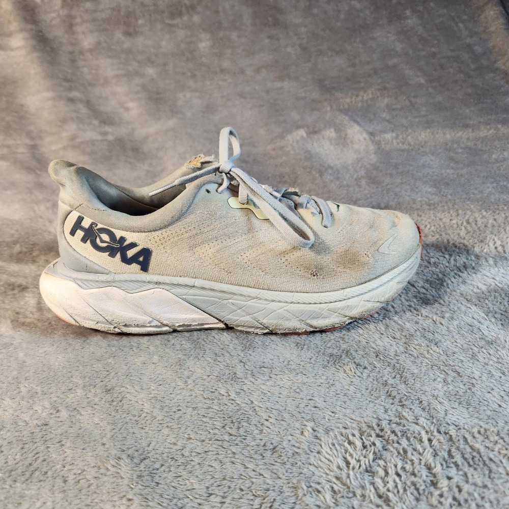 Hoka One One Shoes Womens‎ 7.5 Gray Arahi 6 Sneakers 1123195 PABF Athleisure